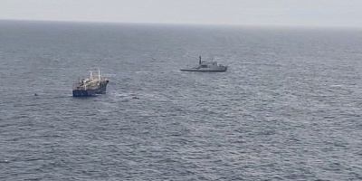 Capturan buque chino que pescaba en aguas uruguayas