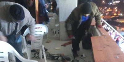 Hinchas de Unin de Santa Fe agredieron a periodistas de Radio Carve