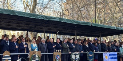 Lacalle Pou particip en conmemoracin de 192do. aniversario de Jura de la Constitucin