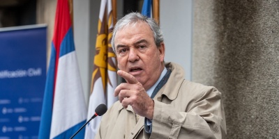 El ministro del Interior mantiene contactos en Rivera con autoridades policiales, de fiscala y legisladores, para dimensionar el accionar de bandas criminales en la frontera