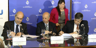 Defensa e INAU firman acuerdo de insercin laboral para jvenes que egresan del instituto