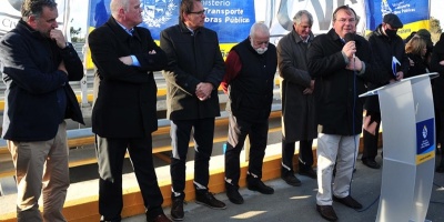 MTOP inaugur� en Pinamar, el pasaje bajo ruta interbalnearia para cruce peatonal y vehicular