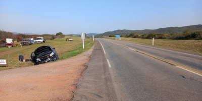 Se accident al senadora Gloria Rodrguez
