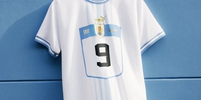 Se conoce la camiseta alternativa de Uruguay para el Mundial 