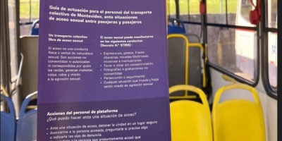 Est� disponible una gu�a de actuaci�n ante situaciones de acoso sexual en el transporte p�blico colectivo