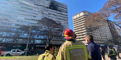 Una mujer falleci� a ra�z del incendio en un apartamento ubicado en Avenida del Libertador y La Paz