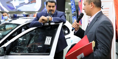Nicol�s Maduro anunci� que Venezuela ensamblar� coches iran�es