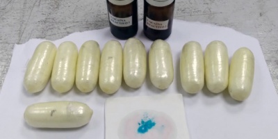 Incautan capsulas de coca�na en Aeropuerto de Carrasco