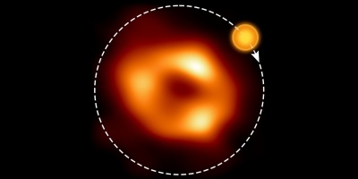 Una burbuja de gas caliente orbita el agujero negro de la V�a L�ctea