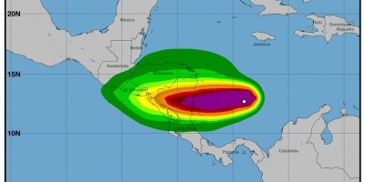 Centroam�rica se prepara para la llegada de la tormenta tropical 'Julia'