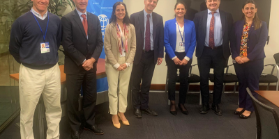 Arbeleche visita Washington DC en el marco de las Reuniones Anuales 2022 del Banco Mundial y el FMI