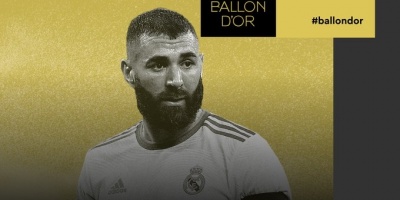 Karim Benzema gan� este lunes el Bal�n de Oro 2022