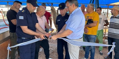 Inauguraron el primer gallinero en la c�rcel de Santiago V�zquez