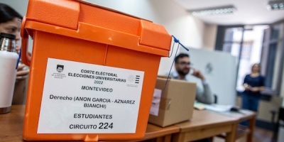 Un 72.34% de los habilitados particip� en las Elecciones de la Universidad de la Rep�blica