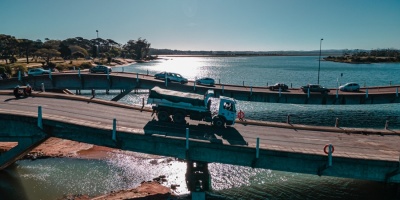 Ant�a anunci� reapertura del puente dos de la Barra