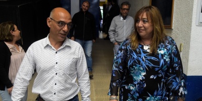 Abdala: "Alegr�a y orgullo� por acuerdo permite que 500 familias puedan concluir sus casas