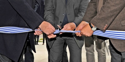 Se inaugur� el intercambiador en la intersecci�n de ruta 5 y camino Eduardo P�rez