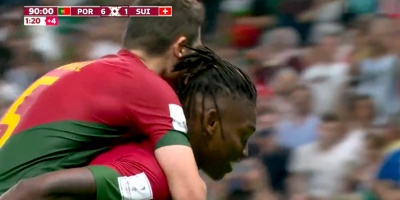 La selecci�n portuguesa golea a Suiza por 6 a 1