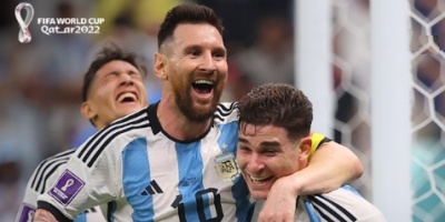 Argentina finalista del Mundial: gole� a Croacia 3-0 con un Messi brillante y un partido consagratorio de Juli�n �lvarez
