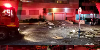 Explosi�n en edificio de Pocitos sacude la Navidad