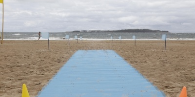 Qued� habilitada Playa Accesible de Punta del Este