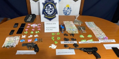 Operaci�n �Alejandro Magno� cerr� tres puntos de venta de drogas en Los Palomares