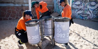 Qued� habilitado el servicio para reportar residuos fuera de las papeleras 