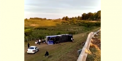 Graves: Uruguaya en CTI y argentina con m�ltiples fracturas