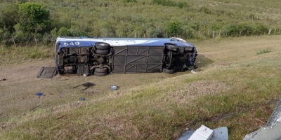 Se conoci� un presunto audio atribuido al chofer de �mnibus siniestrado