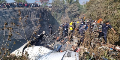 No hay supervivientes del avión de Yeti Airlines estrellado en Nepal