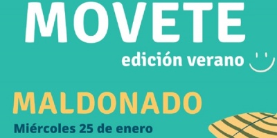 Movete edici�n verano desde este 25 de enero en Maldonado