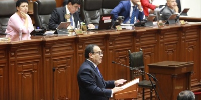 Boluarte "lamenta" la decisi�n del Congreso de no adelantar las elecciones
