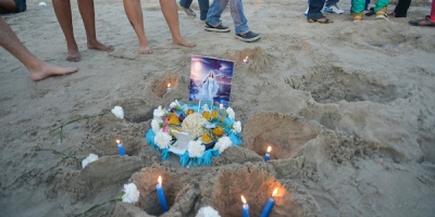 La tradicional celebraci�n de Iemaj�  lleg� con algunas precipitaciones 