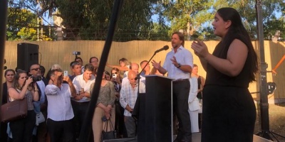 El gobierno inaugur� las obras de remodelaci�n del Centro Tiburcio Cach�n