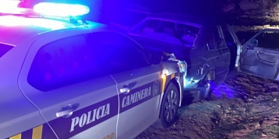 Delincuente fallecido tras persecuci�n policial en Ruta Interbalnearia y Ruta 34