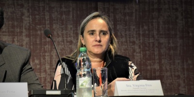 El presidente y otras autoridades participaron del velatorio de la diputada Virgina Fros