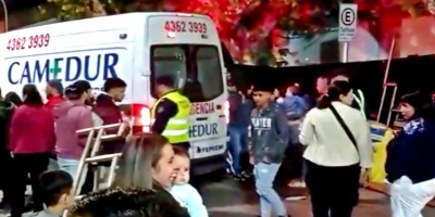 Contin�an las investigaciones sobre el desplome de una grada durante el desfile de Llamadas en Durazno, donde hubo varios heridos