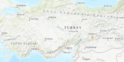 Muere una persona y unas 70 resultan heridas por un terremoto de magnitud 5,6 en el este de Turquía