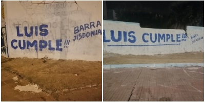 Varias zonas de Montevideo con pintadas en apoyo a Lacalle Pou