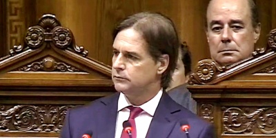 El presidente Luis Lacalle Pou hizo un balance anual de gesti�n ante Asamblea General