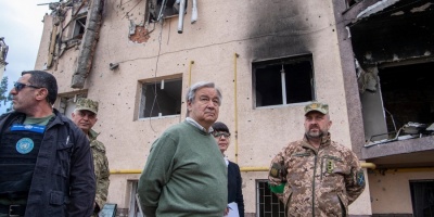 Guterres llega a Ucrania con la vista puesta en la ampliaci�n del acuerdo de exportaci�n de grano