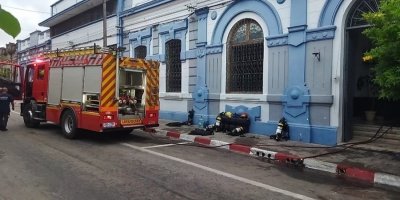 Se incendi� el edificio principal de la Intendencia de Cerro Largo