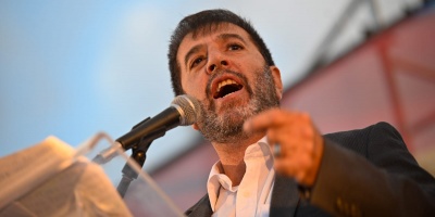 El presidente del Frente Amplio, Fernando Pereira, dijo que su partido est volviendo y que ganar las prximas elecciones nacionales. 