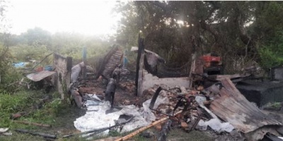 Contin�an los trabajos de investigaci�n sobre las causas del incendio que dej� dos fallecidos y un herido en Cerro Largo