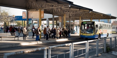 Transporte publico con horarios especiales