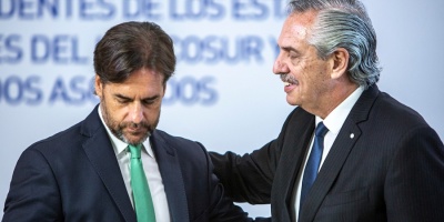 Lacalle Pou tendr� una reuni�n en los pr�ximos d�as con su par argentino, Alberto Fern�ndez.