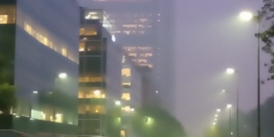 Incendio en San Jos� genera humo que llega hasta Buenos Aires