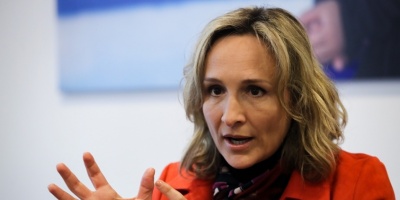 La titular de la Departamental Nacionalista de Montevideo, Laura Raffo, dijo �yo sigo estando�, tras cuestionamientos internos hacia su gesti�n