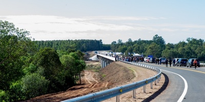 Qued� inaugurado puente entre Durazno y Tacuaremb� 