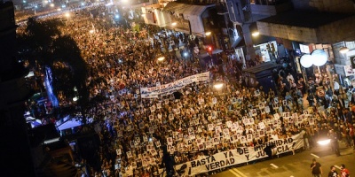 Se realiz� la 28va. Marcha del Silencio